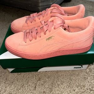 Pink Puma Suede Gradeschool #Tennis #Shoes